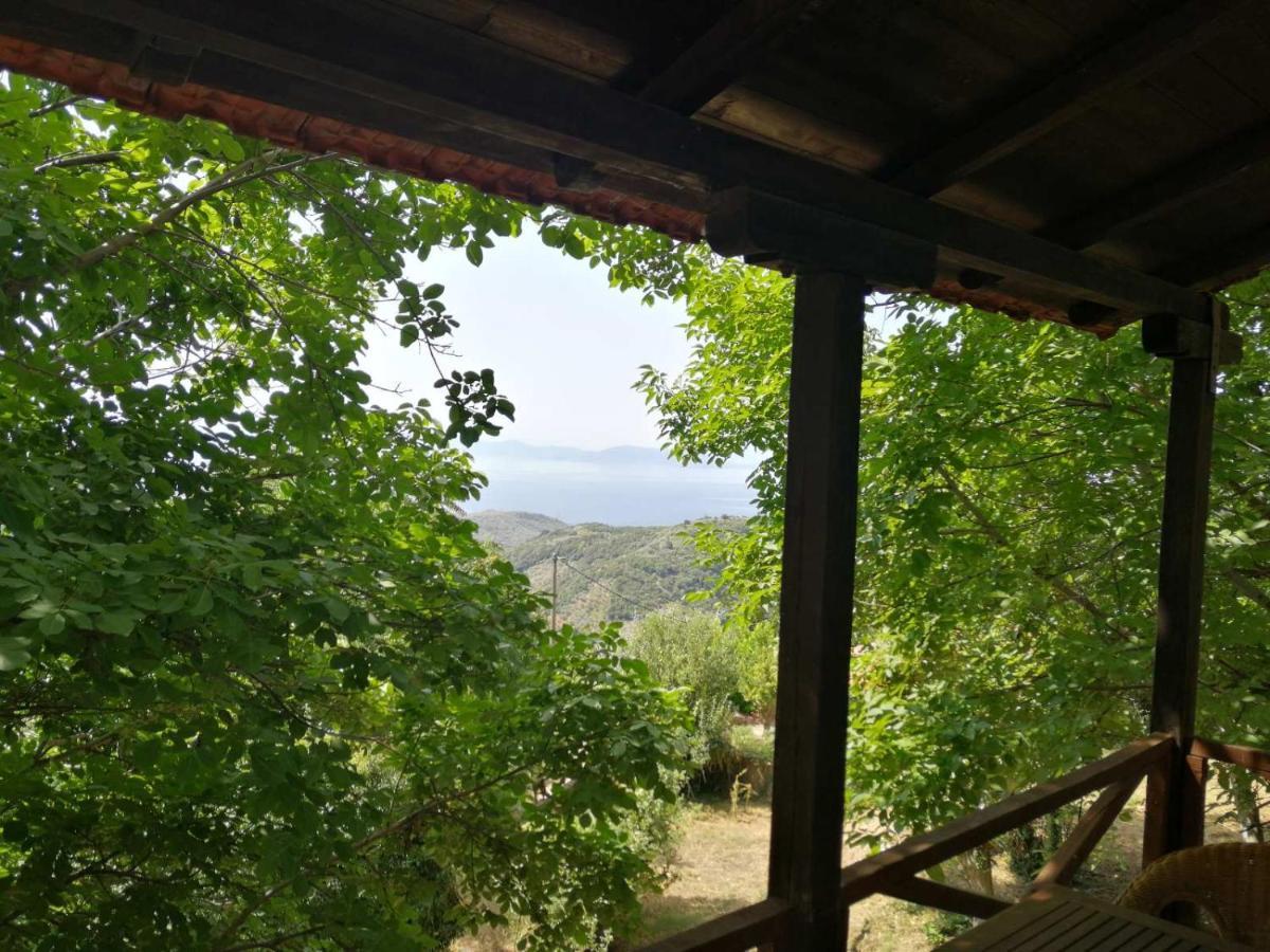 Villa Mountain And Sea View Miléai Esterno foto